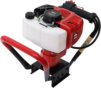 TBM520-3 Earth Auger - Solo Operation (without Drill)