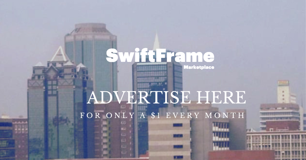 Swiftframe Marketplace promo